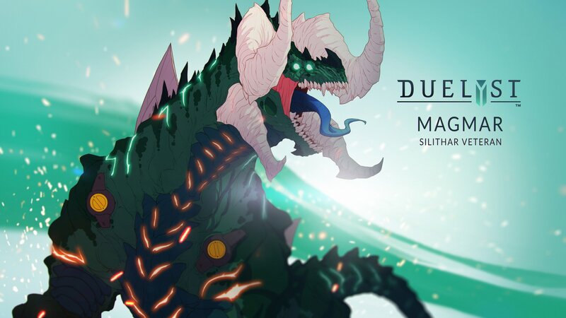 Green Dragon-like Creature — Dramatic, Digital Art, Text