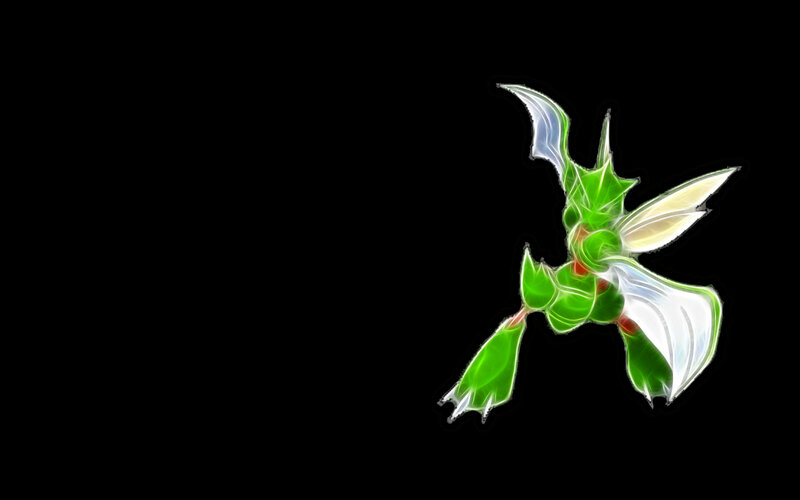 Green Dragon-like Creature — Dramatic, Digital Art, Wings