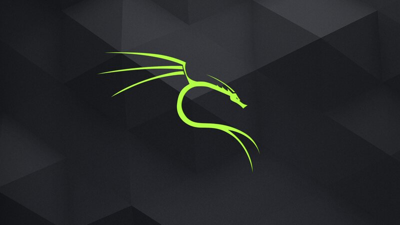 Green Dragon Logo — Black
