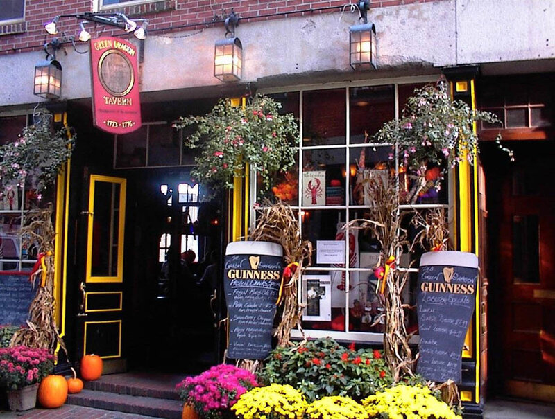 Green Dragon Tavern entrance