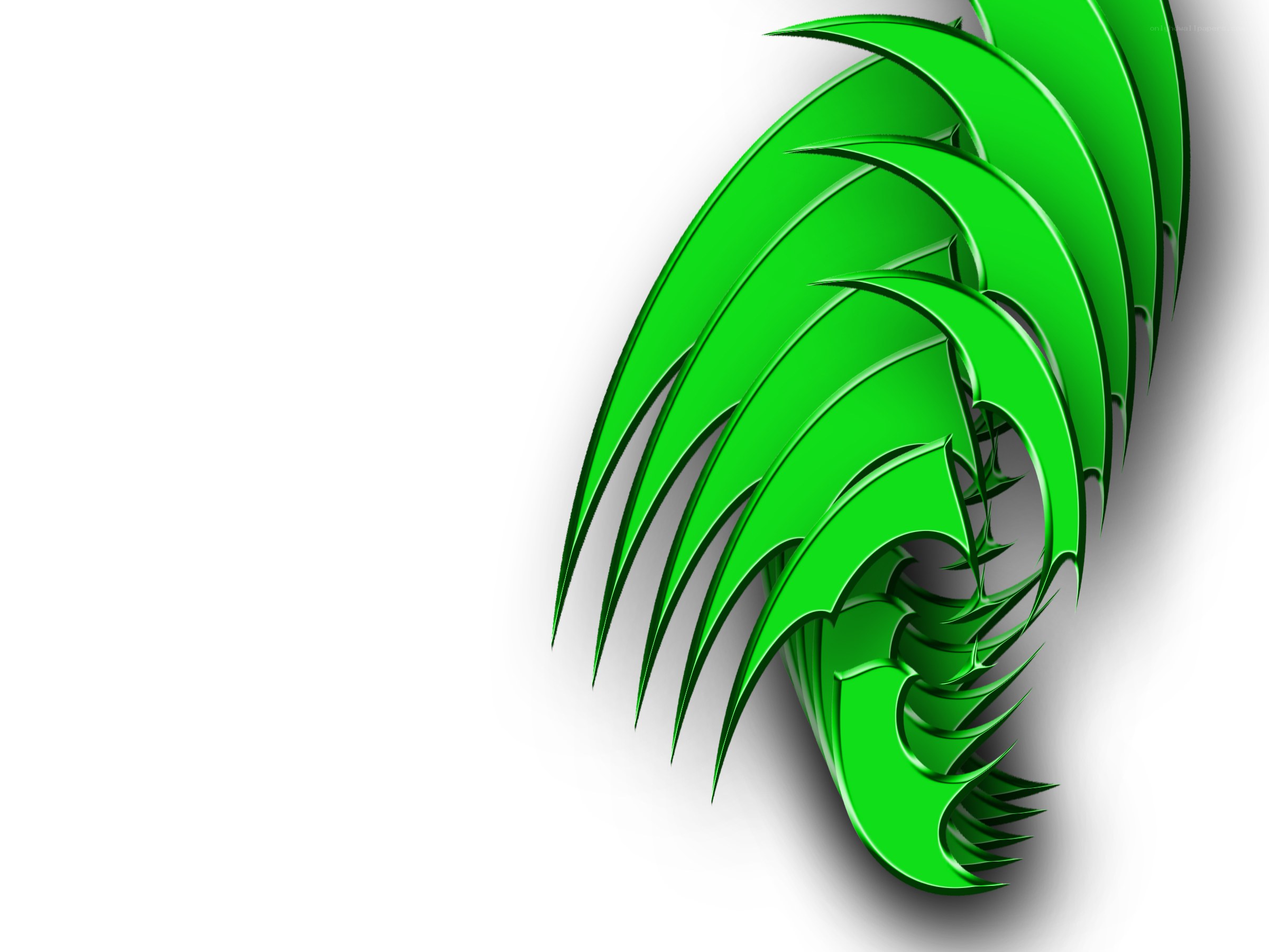green dragon wing design