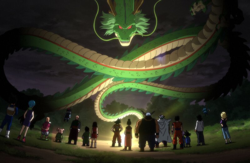 Green Dragon with People