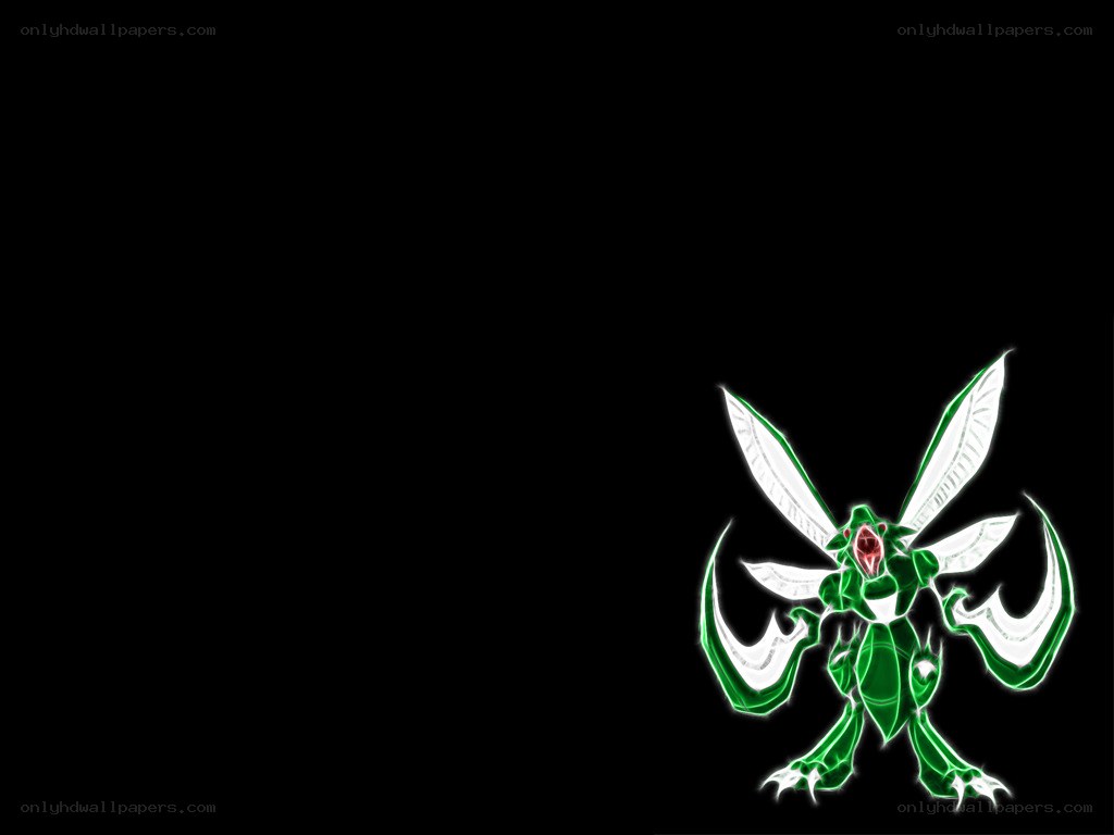Green dragon with white wings