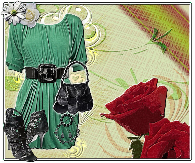 Green Dress Outfit