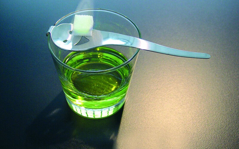 Green Drink in Glass