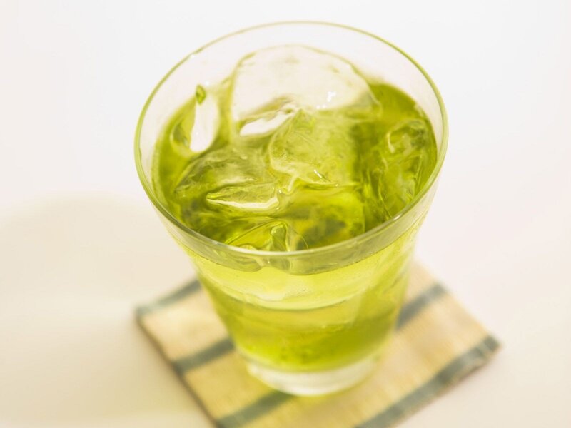 Green Drink with Ice — Refreshing