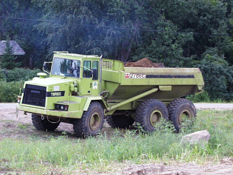 Green Dump Truck