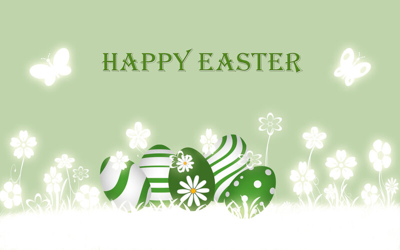Green Easter Eggs