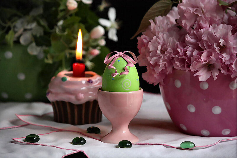 Green Egg in Cup