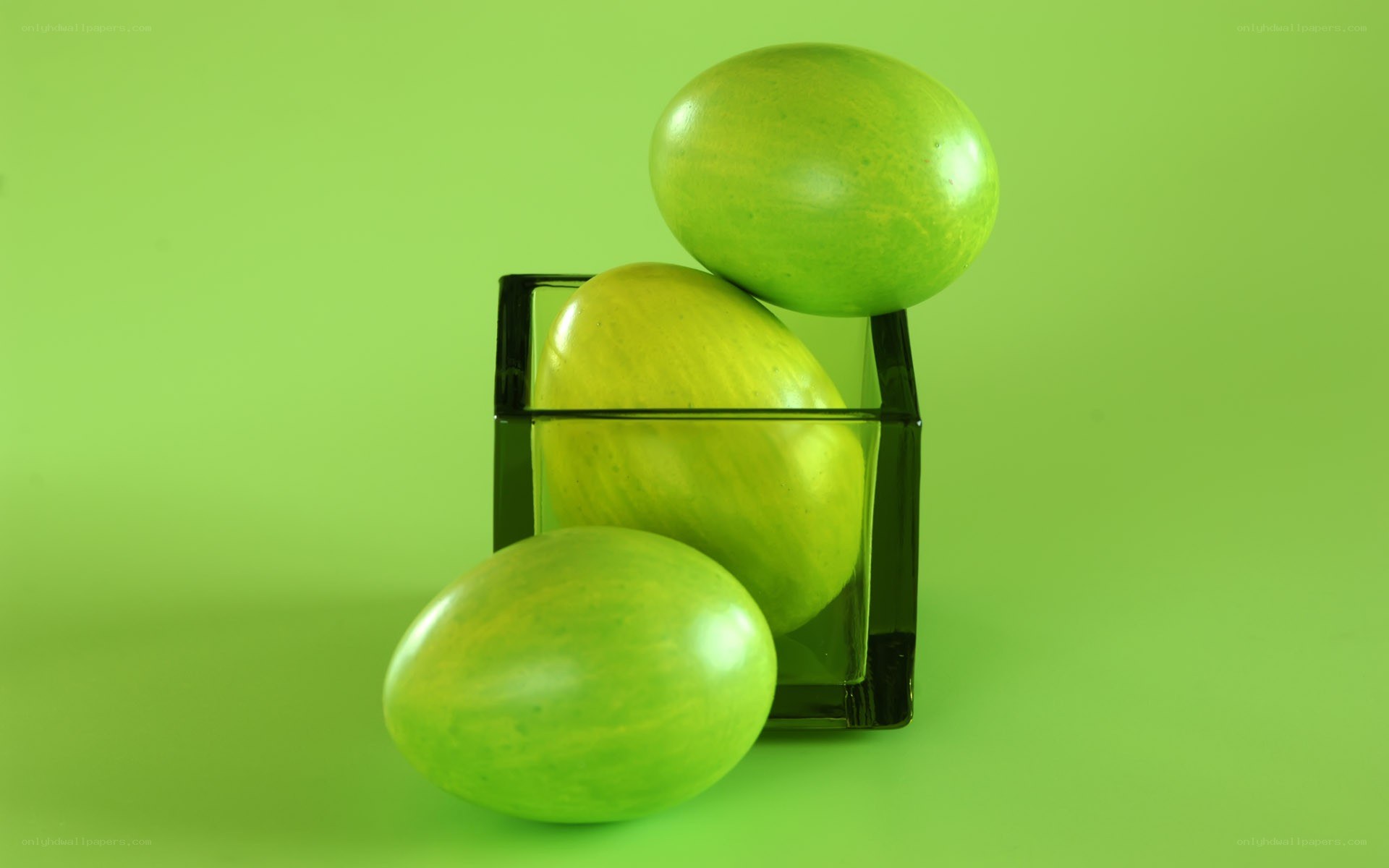 Green Eggs in a Vase