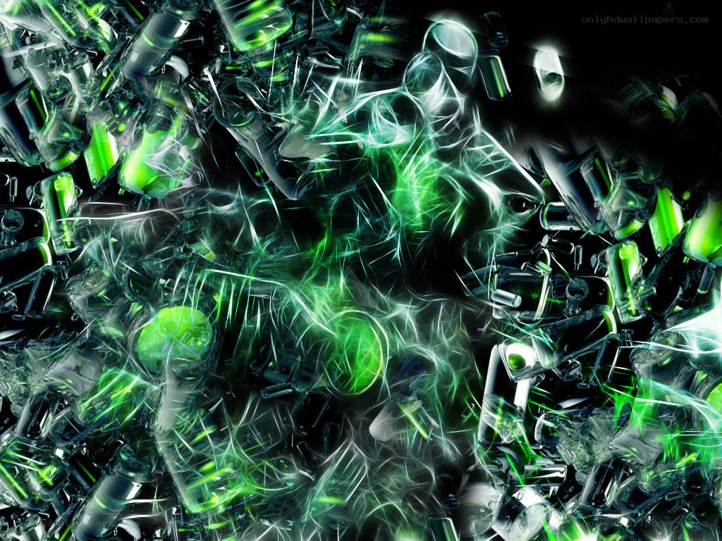 green energy abstract art