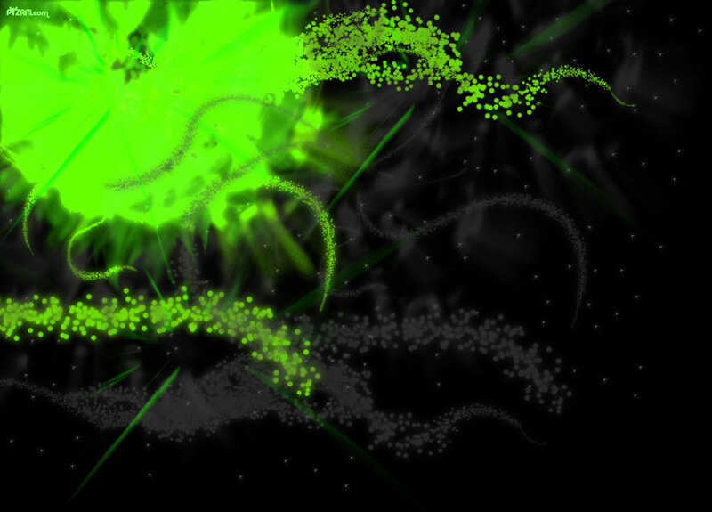 green energy burst