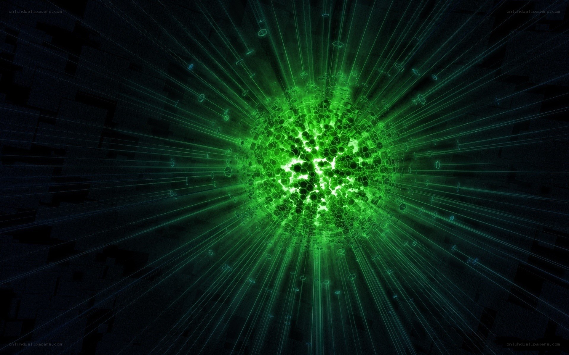 green energy burst