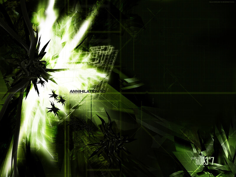 green energy burst with digital elements