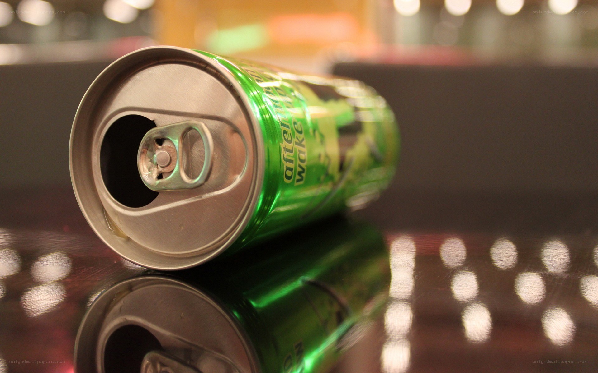 green energy drink can