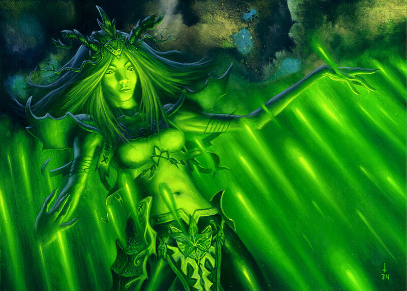 green energy sorceress