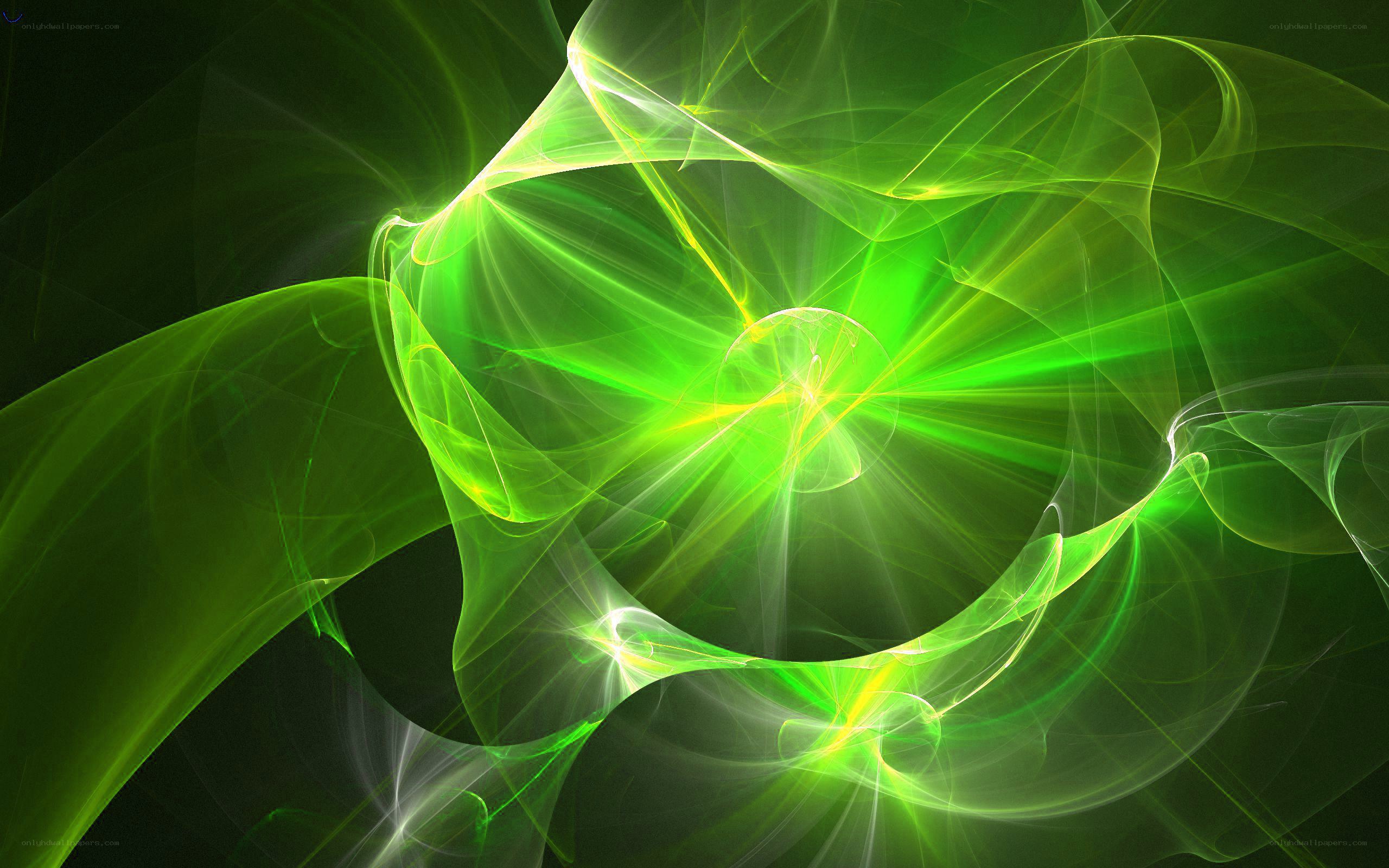 Green energy swirl