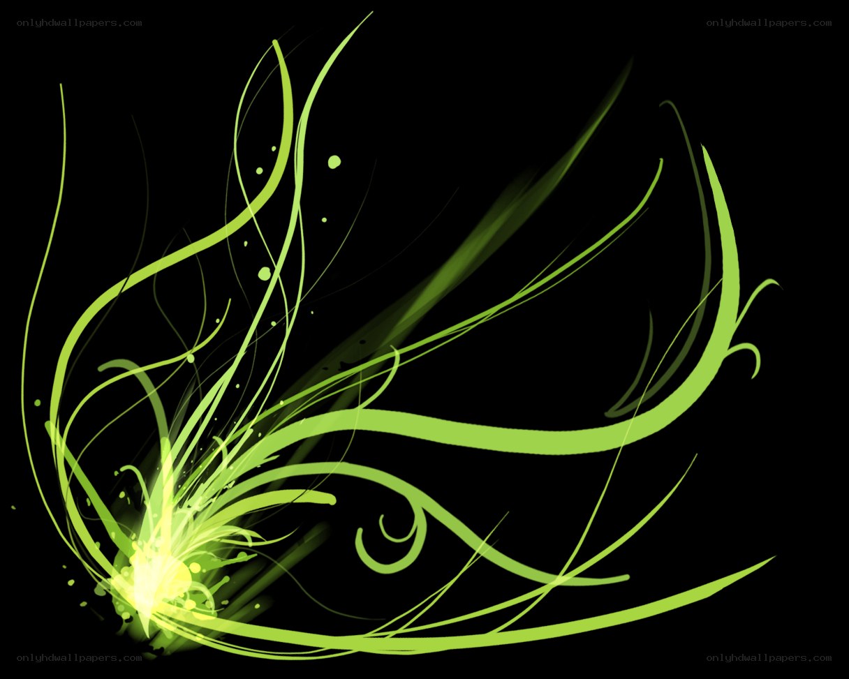 green energy swirl