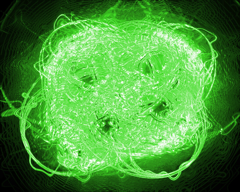 Green Energy Swirl — Energetic
