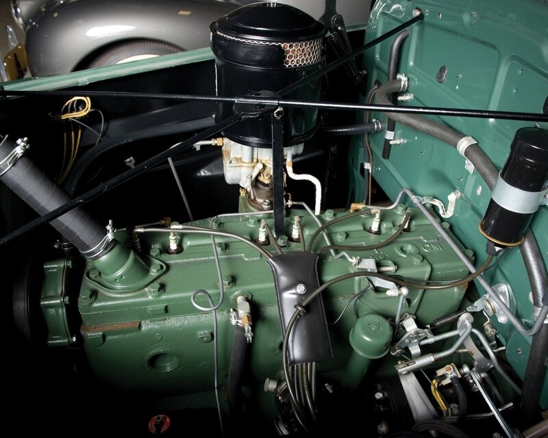 Green Engine Compartment