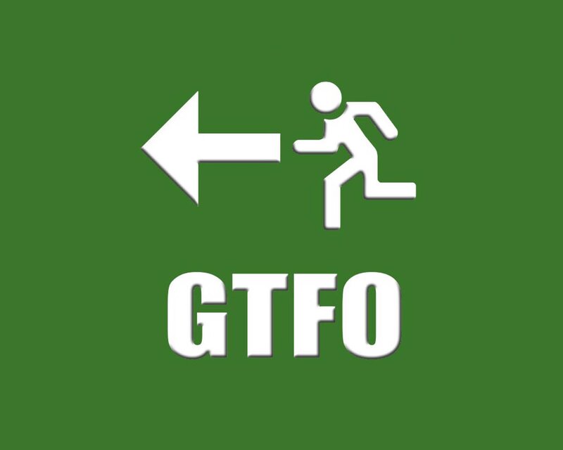 Green Exit Sign — Neutral