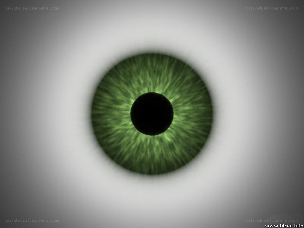 green eye close-up