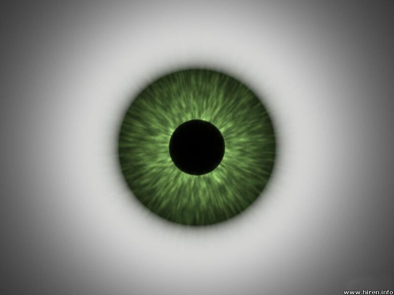 Green Eye Iris