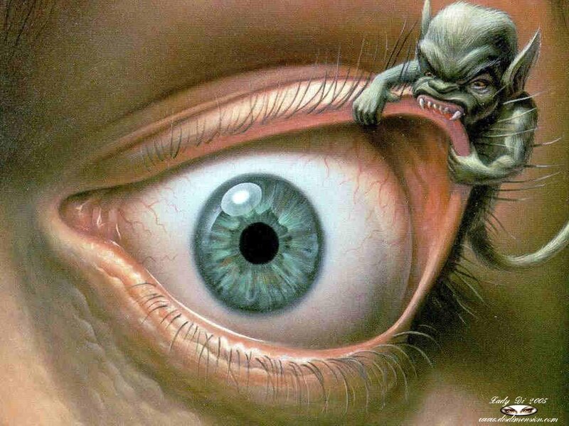 Green Eye with Goblin