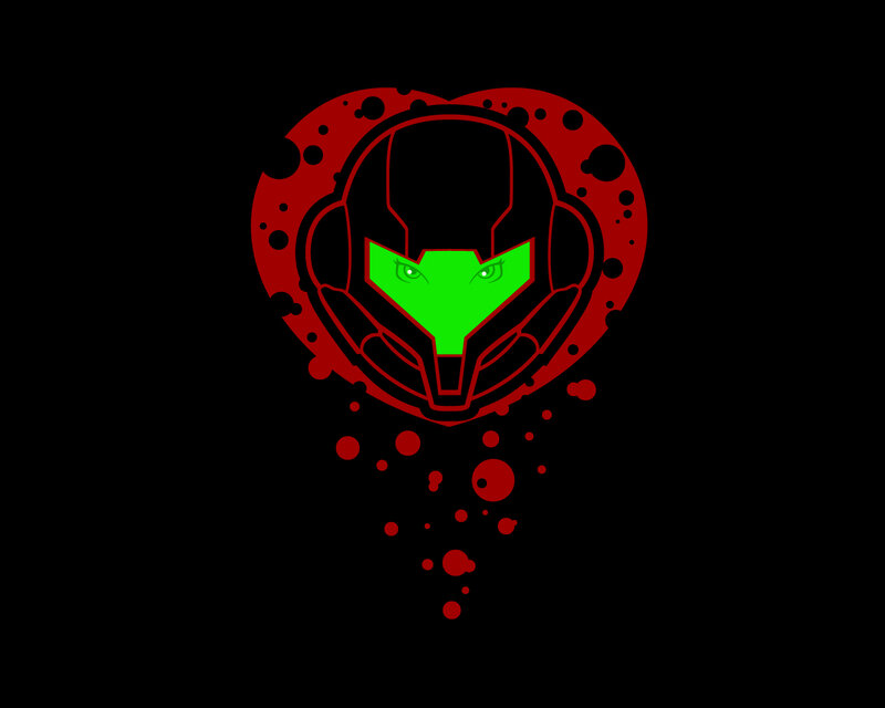 green-eyed alien logo