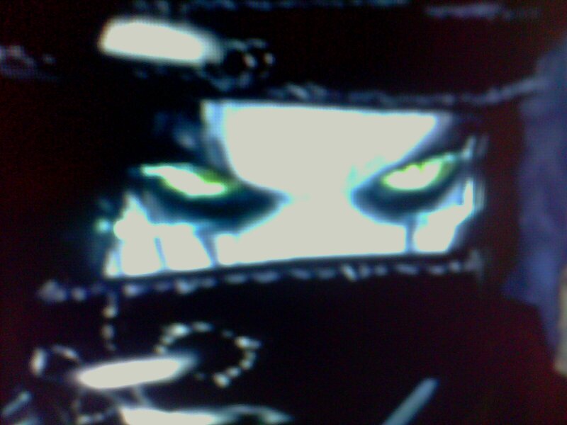 Green-eyed Character