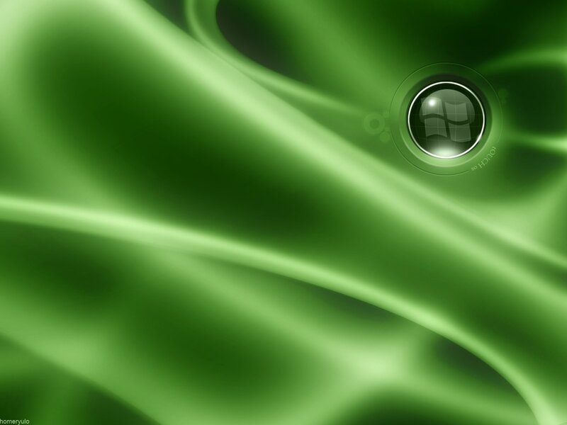 Green Fabric with Logo