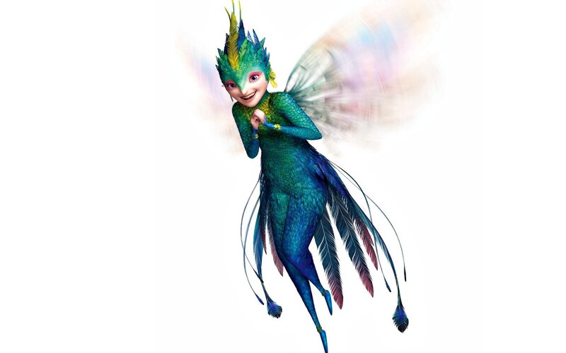 Green Feathered Fairy