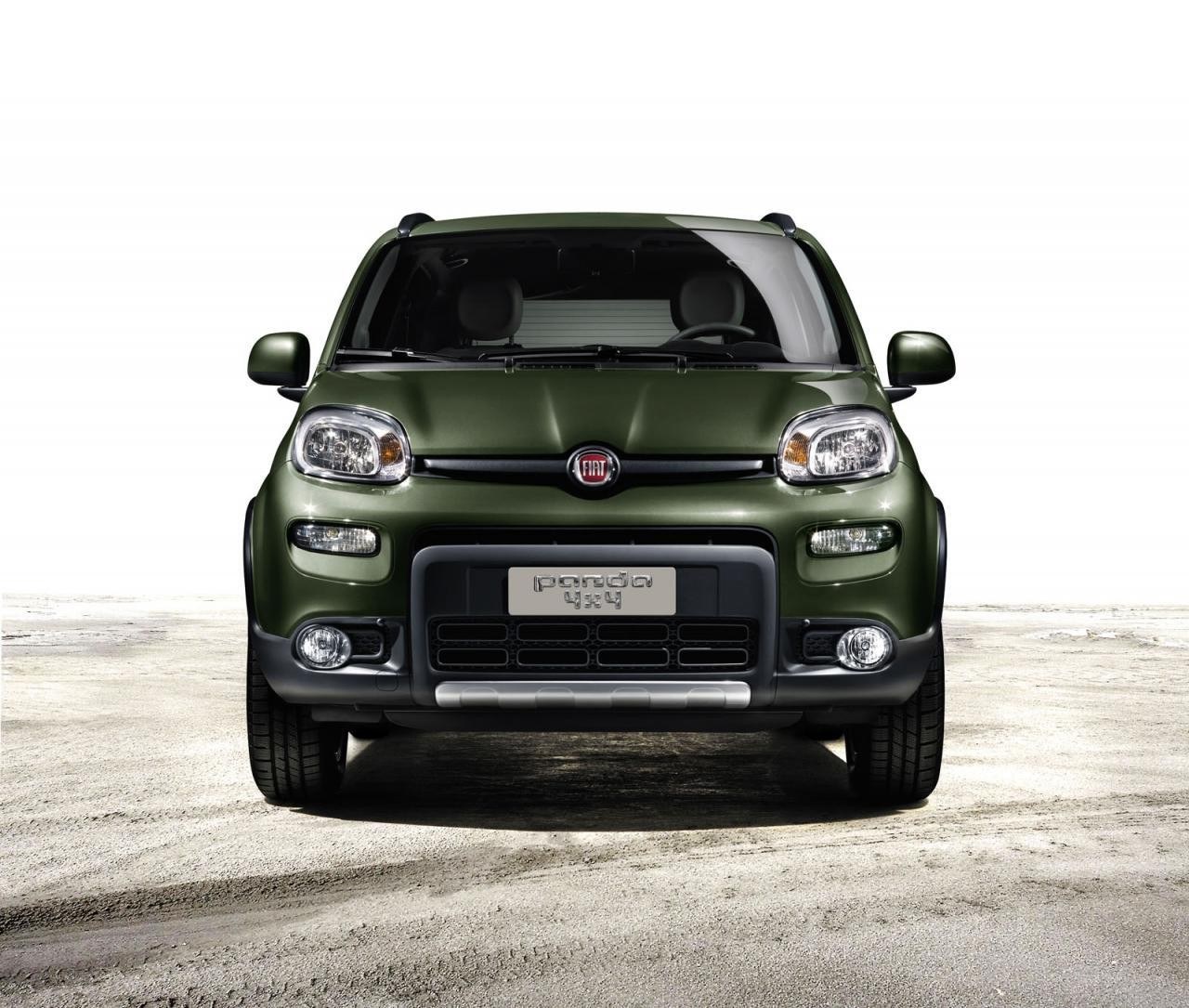 Green Fiat Panda 4x4