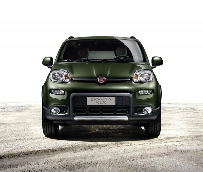 Green Fiat Panda Car