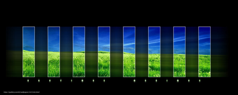 Green Fields and Blue Skies