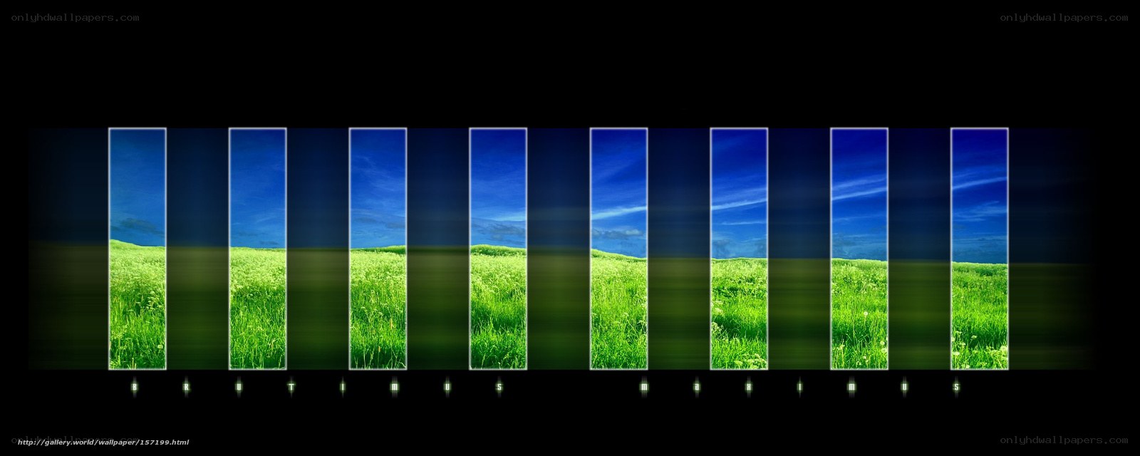 Green Fields and Blue Skies