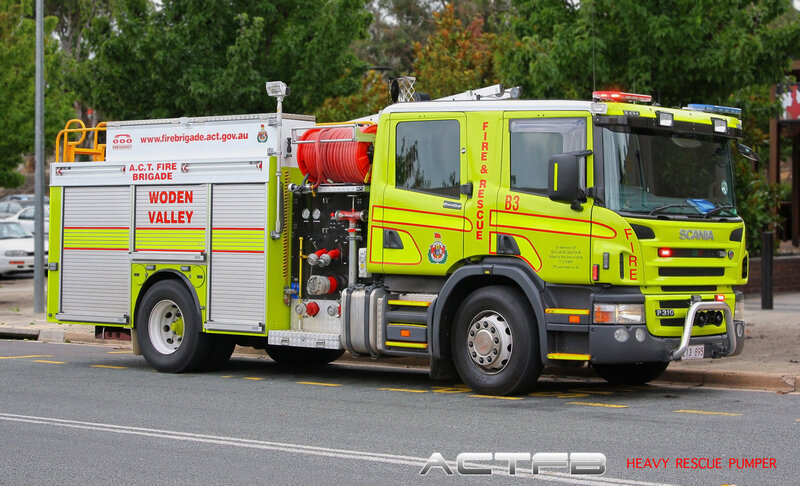 Green Fire Truck