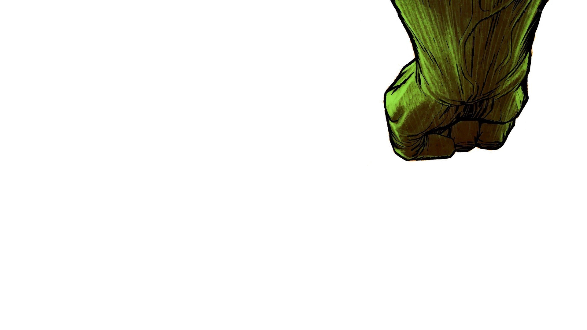 green fist illustration