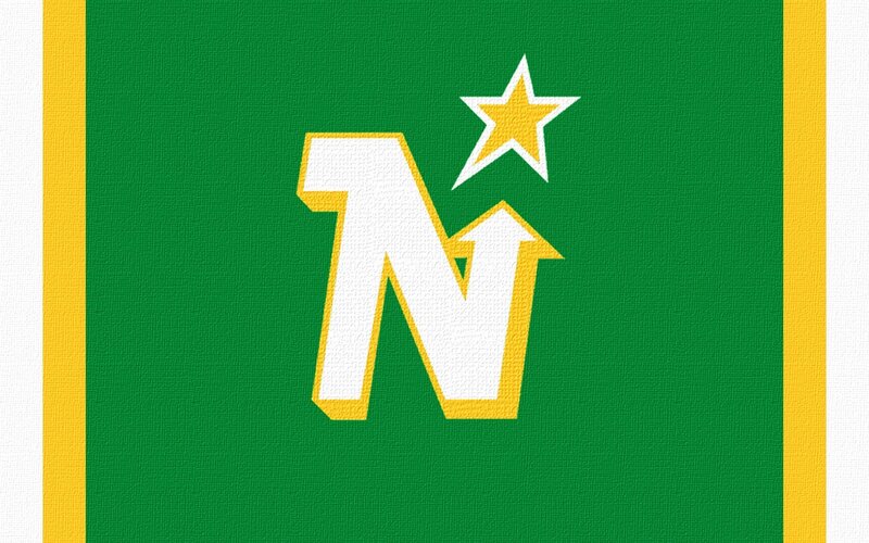 Green Flag with Letter N