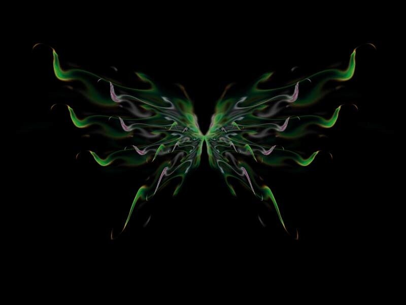 green flame wings