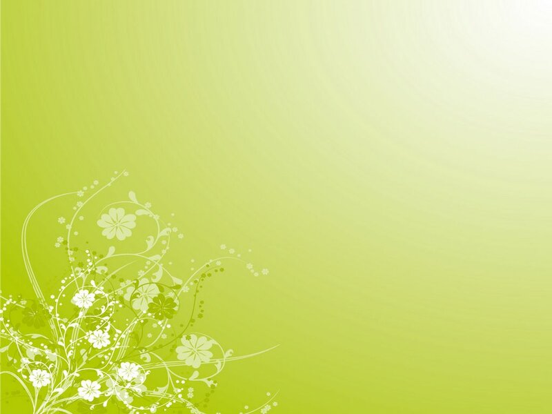 green floral background design