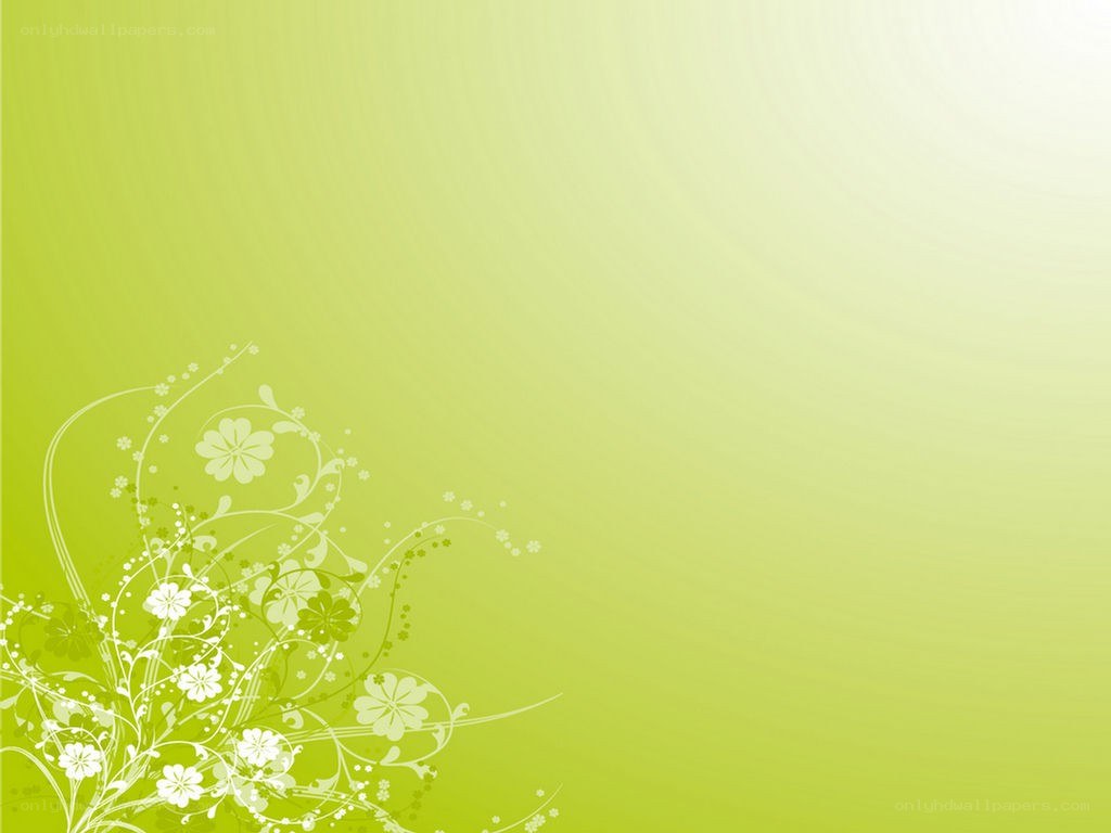 green floral background design