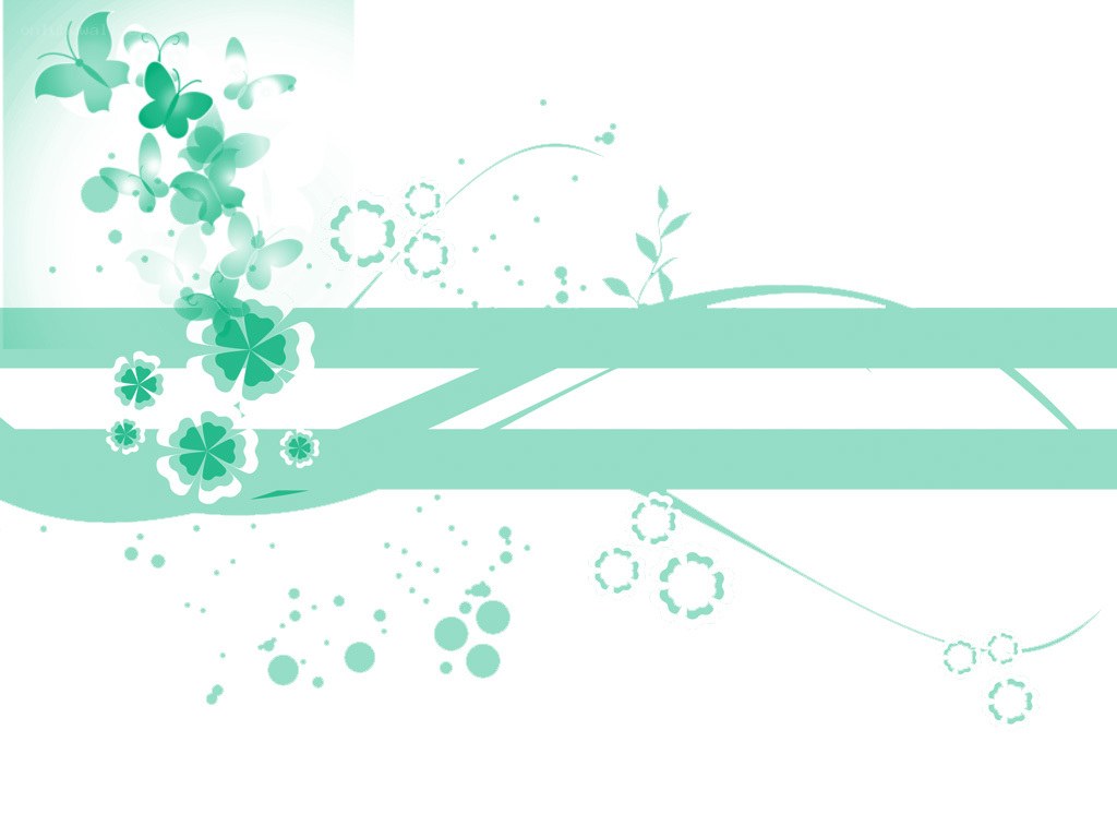 green floral design background