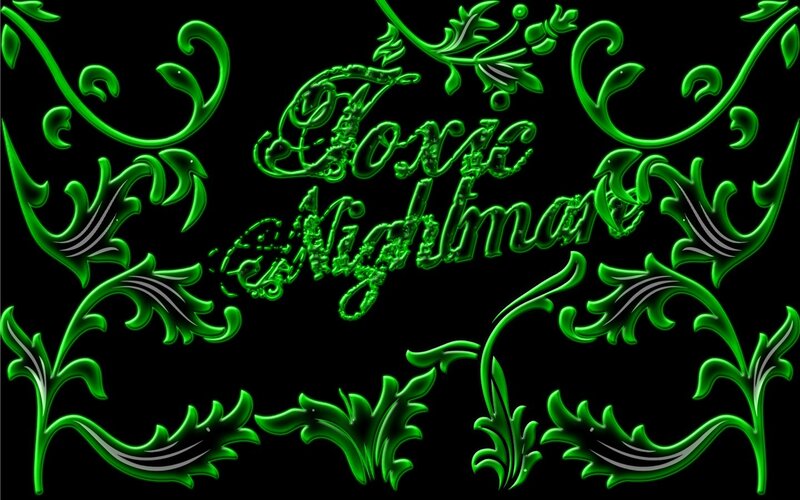 Green Floral Design