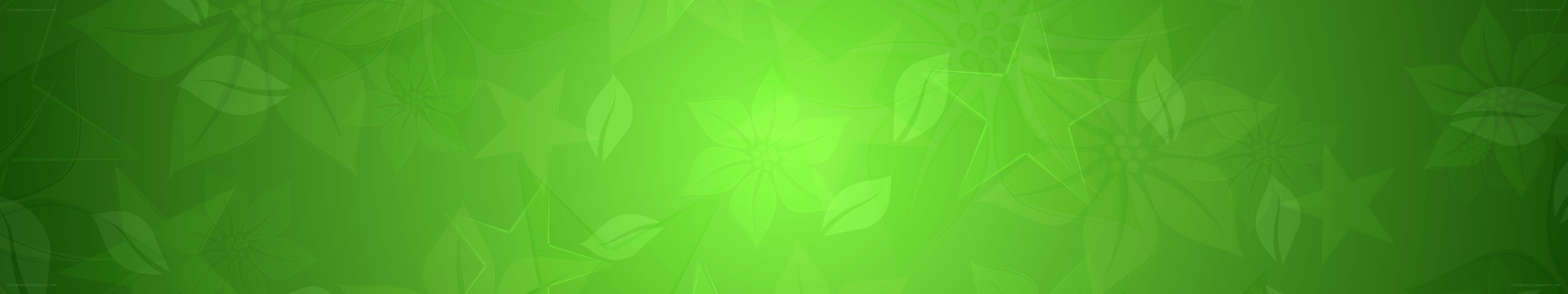 green floral pattern background