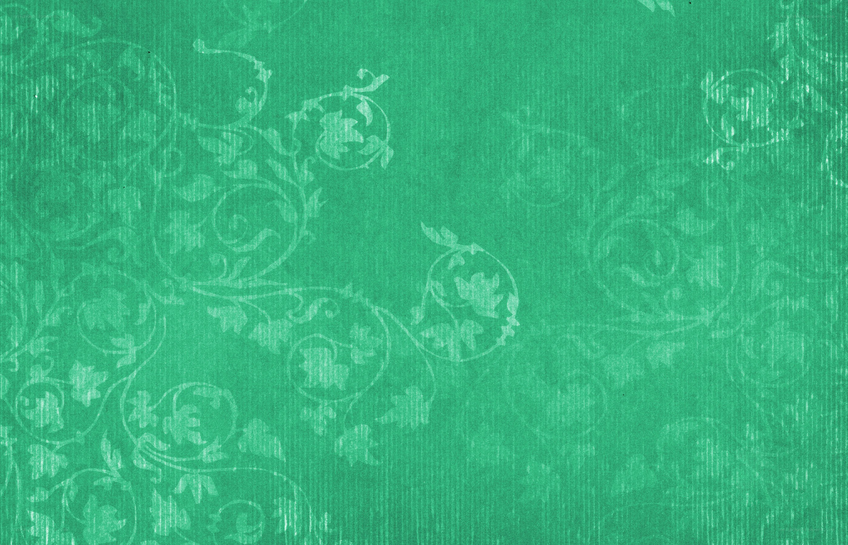 green floral pattern background
