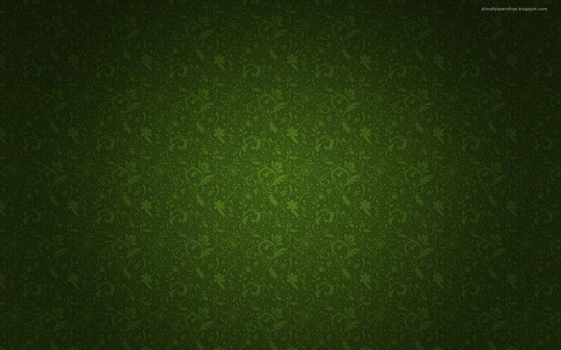 green floral pattern wallpaper