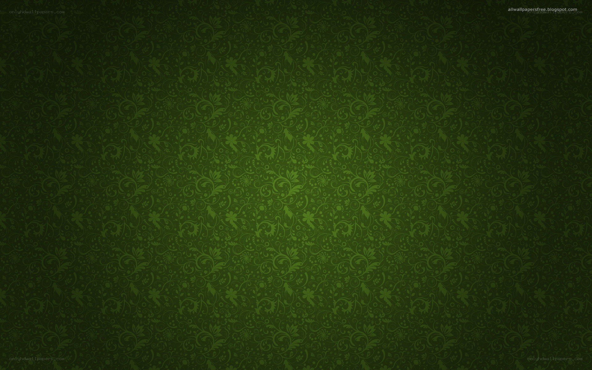 green floral pattern wallpaper