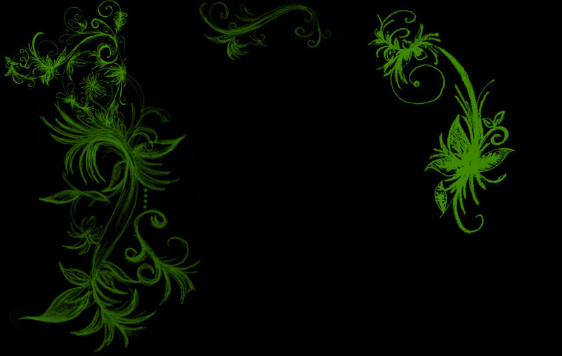 Green Floral Patterns