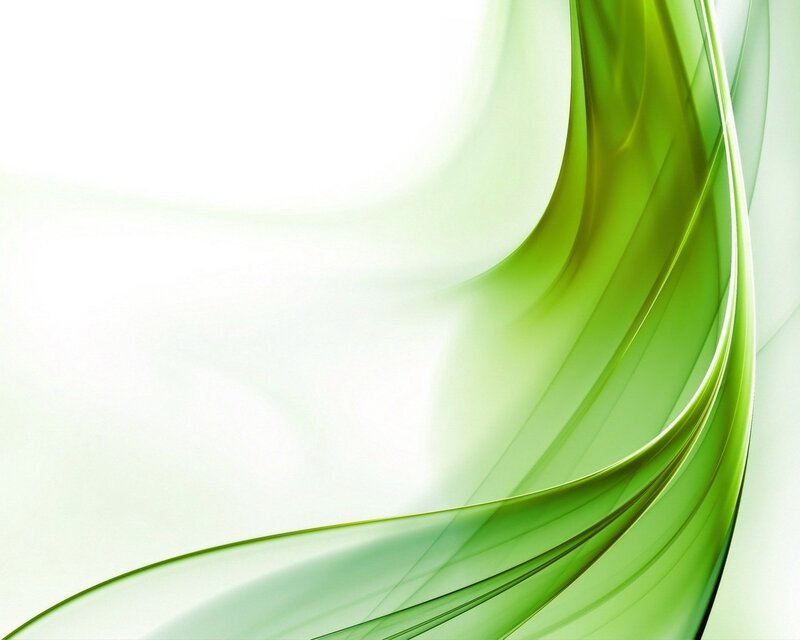 Green Flowing Ribbons